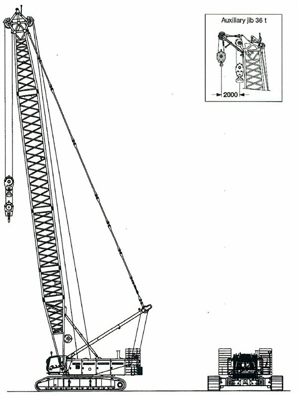 crawler crame LR1300
